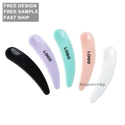Custom Cosmetic Spatula Manufacturer - Plastic Mini Cream Scoop Disposable Spatula