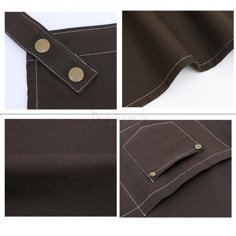 Custom Chef Apron Manufacturer - Wholesale Waterproof Canvas Cooking Apron