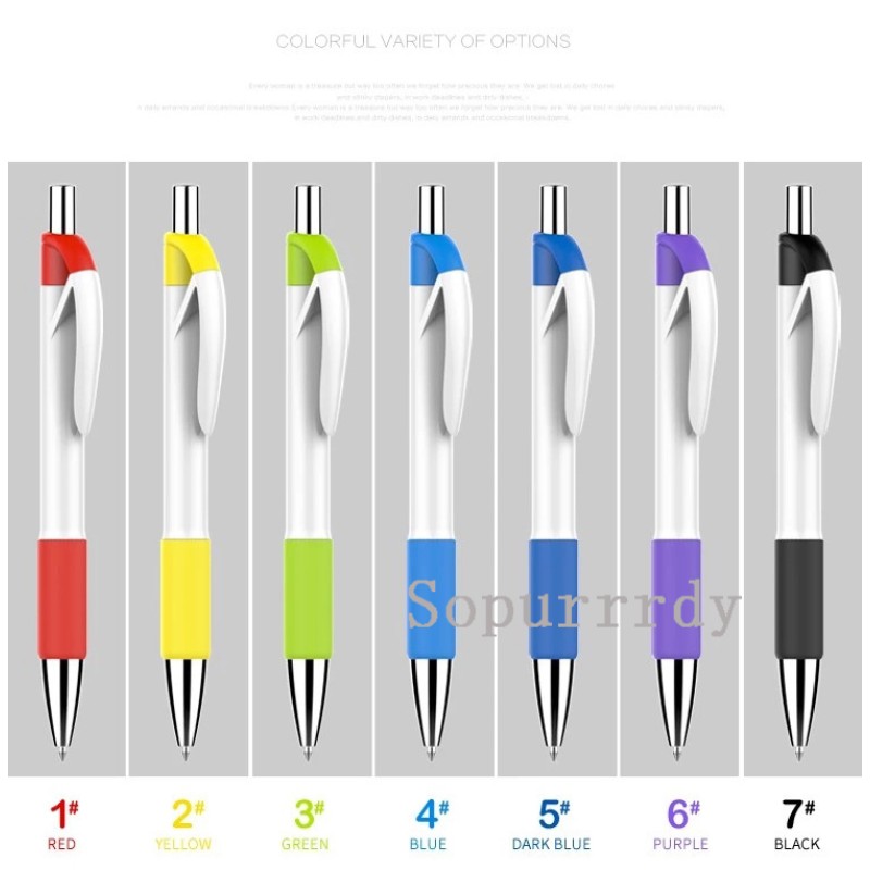 Custom Ballpoint Pen Manufacturer - Smooth Writing Black Ink Retractable Office Pen