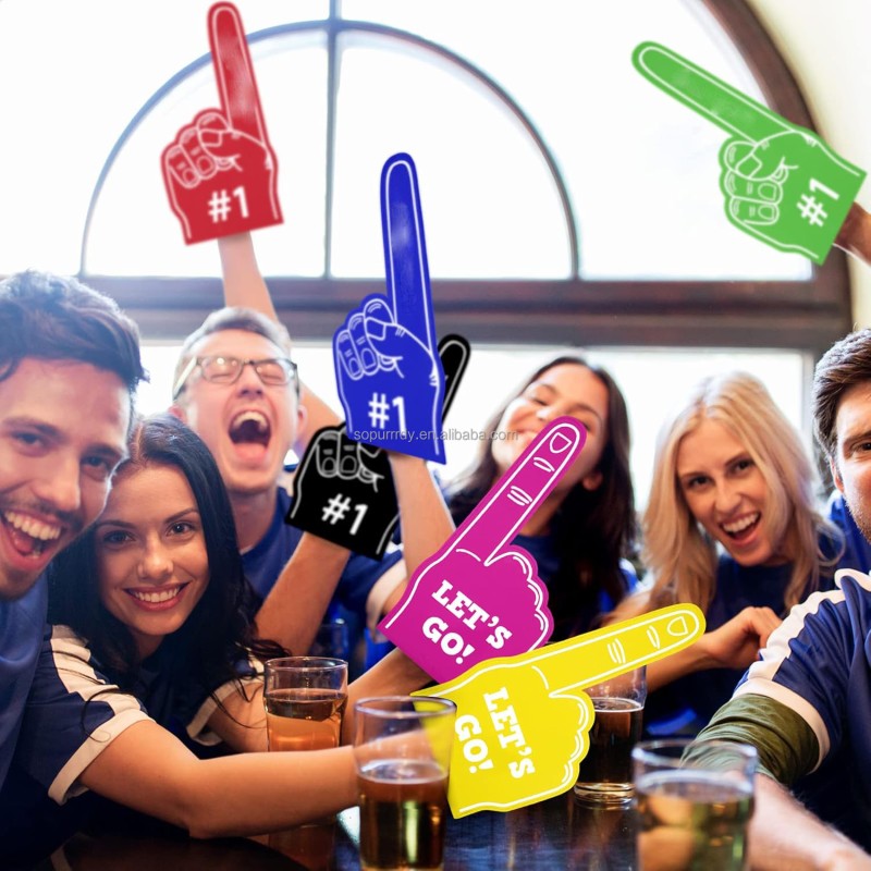 Custom Foam Finger Factory - EVA Finger Foam Hand Sports Celebration Finger