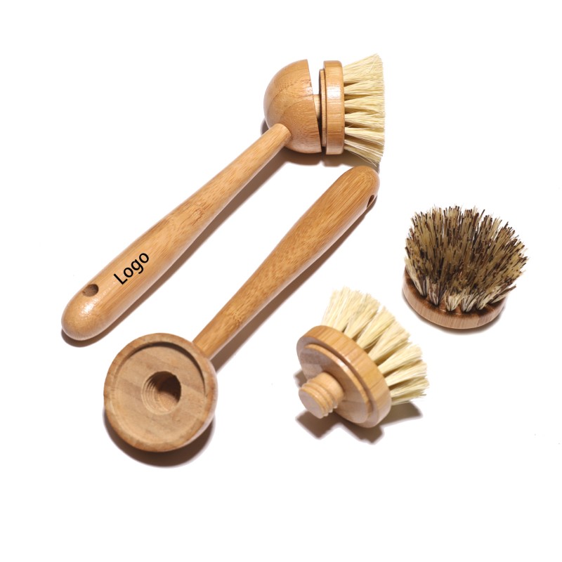 Custom Scrub Brush Factory - Eco Friendly Bamboo Handle Sisal Dish Brush