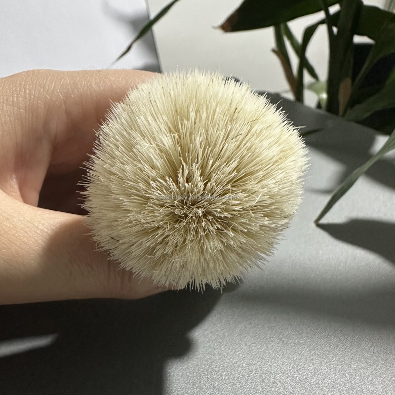 Custom Facial Brush Manufacturer - Natural Bristles Wooden Kabuki Cleansing Brush