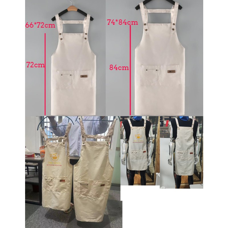Custom Chef Apron Manufacturer - Wholesale Waterproof Canvas Cooking Apron
