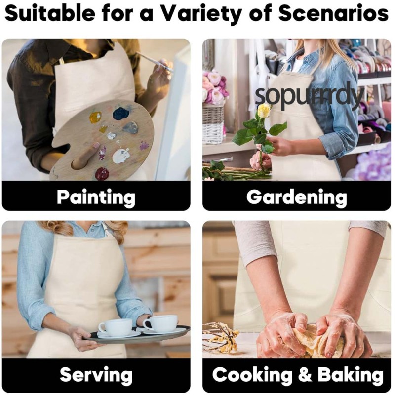 Custom Bib Apron Factory - Waterproof Professional Art Painting Apron