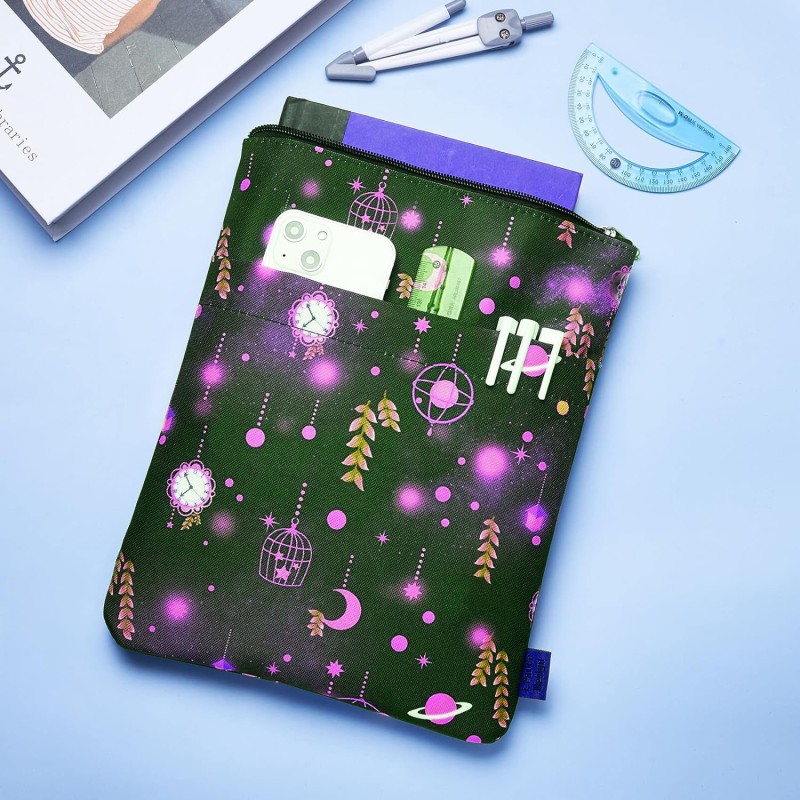 Custom Book Sleeve Manufacturer - Private Label Zippered Book Protector Pouch