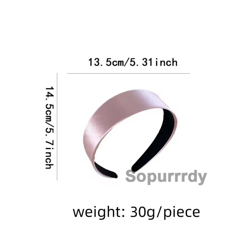 Custom Headband Factory - Fashion Wide Flat Non-Slip Hair Band for Women