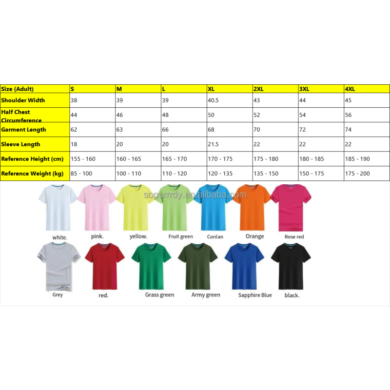 Custom T-Shirt Manufacturer - 100% Cotton Party Gift T-Shirt Men Women Sizes