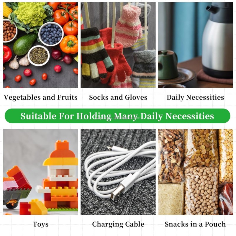 Custom Produce Bag Factory - Washable Mesh Storage Drawstring Shopping Bag