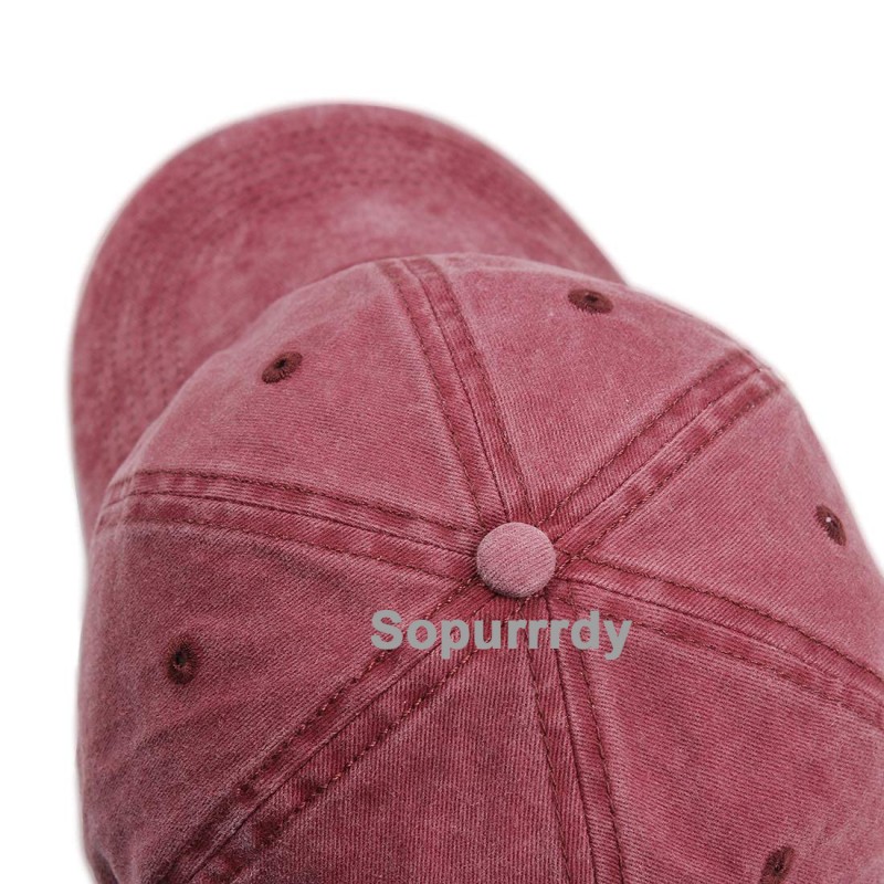 Custom Baseball Cap Manufacturer - 6 Panel Dad Hat Logo Embroidery Washed Cap