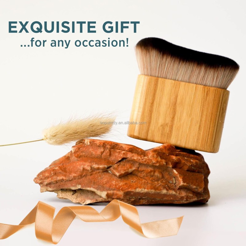 Custom Tanning Brush Manufacturer - Large Kabuki Body Makeup Powder Brush