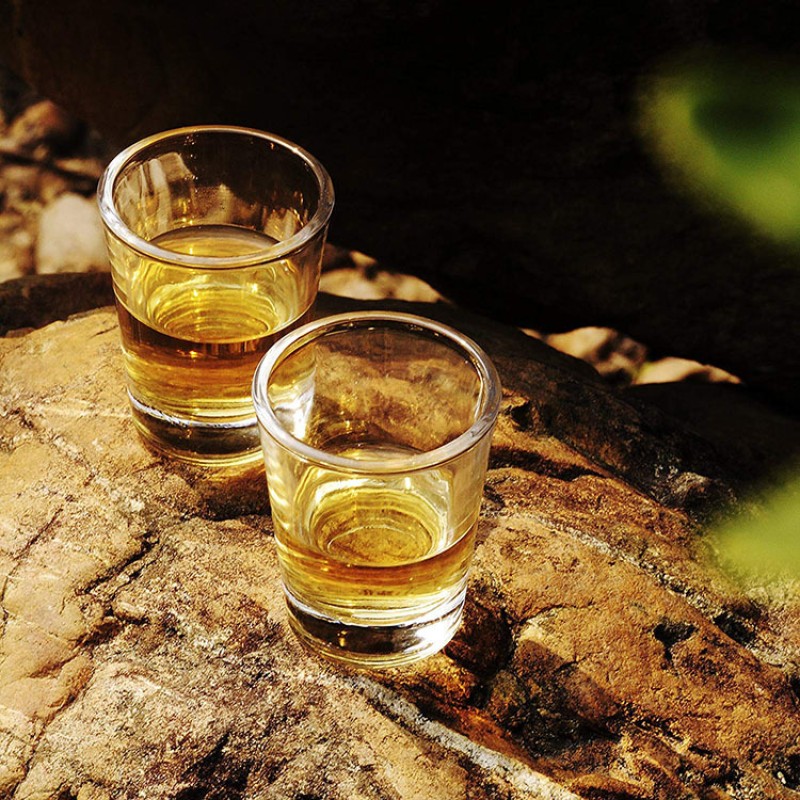 Custom Shot Glasses Manufacturer - 2oz Logo Tequila Espresso Coffee Cups