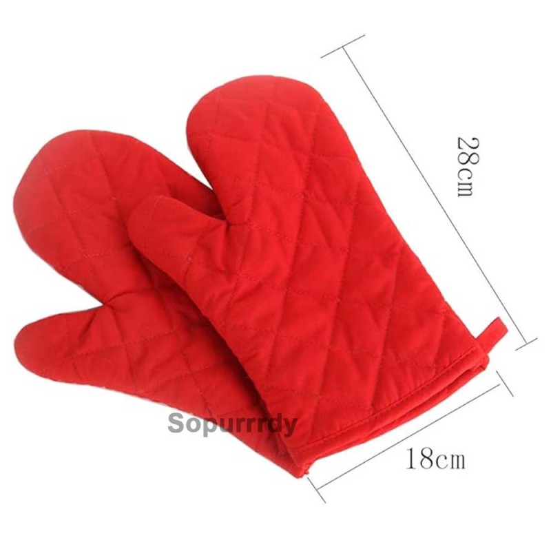Custom Oven Gloves Manufacturer - Thickened Heat-insulating Microwave Oven Gloves