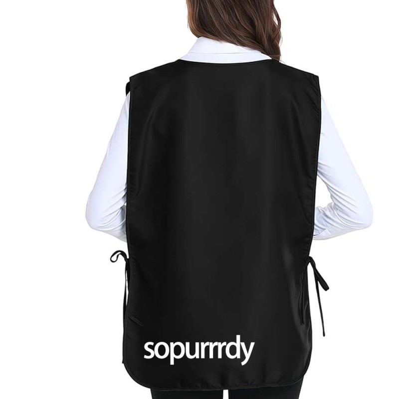 Custom Cobbler Apron Manufacturer - Double Side Polyester Kitchen Work Apron