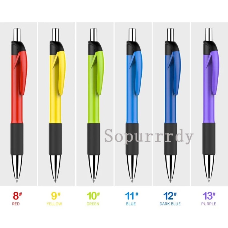 Custom Ballpoint Pen Manufacturer - Smooth Writing Black Ink Retractable Office Pen