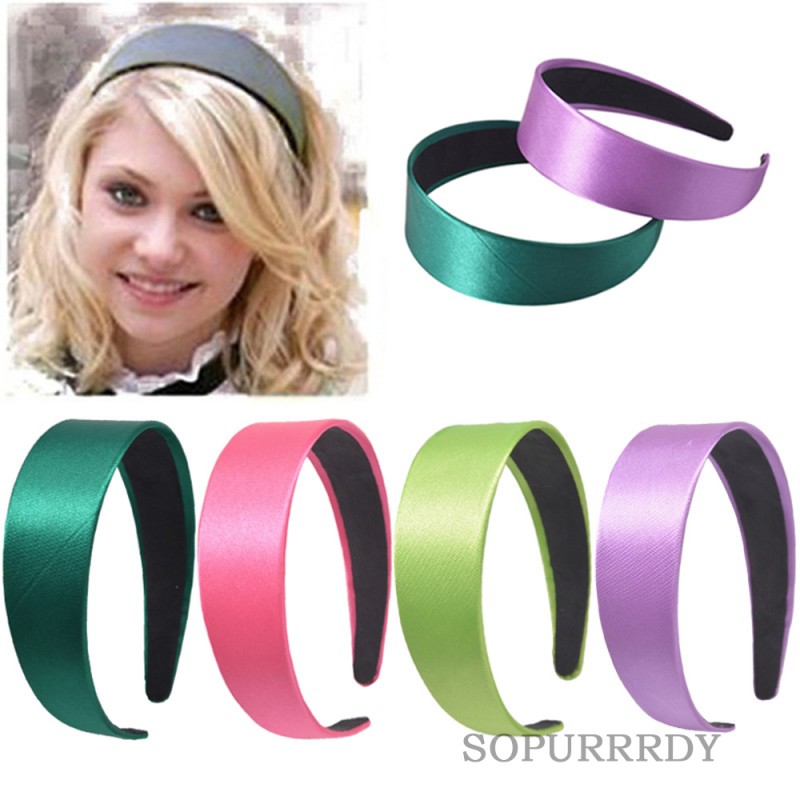 Custom Headband Factory - Fashion Wide Flat Non-Slip Hair Band for Women