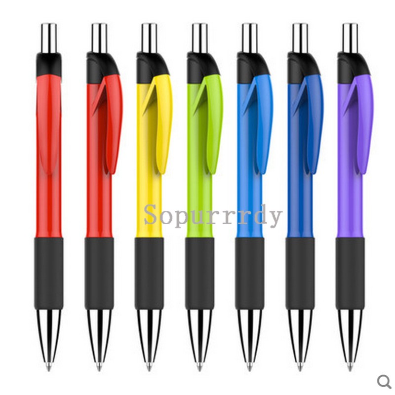 Custom Ballpoint Pen Manufacturer - Smooth Writing Black Ink Retractable Office Pen