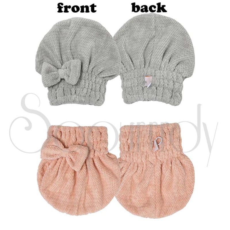 Custom Hair Cap Manufacturer - Microfiber Hair Towel Cap Post-Shower Drying Cap