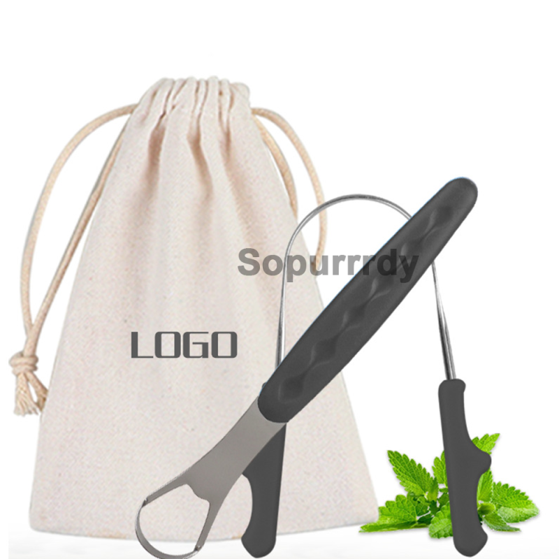 Custom Tongue Scraper Manufacturer - Portable Stainless Steel Dental Hygiene Aid
