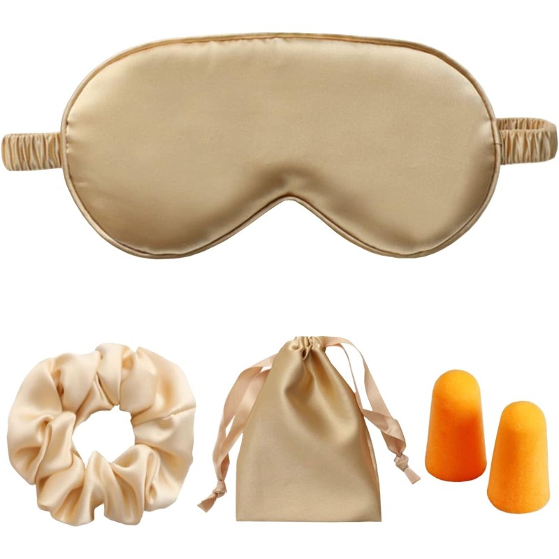 Custom Eye Mask Factory - Silk Satin Sleeping Mask Blackout Eyeshade Cover