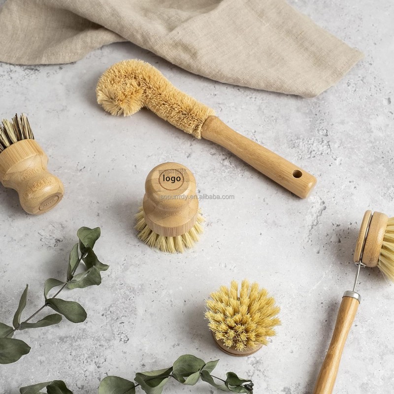 Custom Wooden Dish Brush Set Manufacturer - Eco Friendly Kitchen Cleaning Brush Set