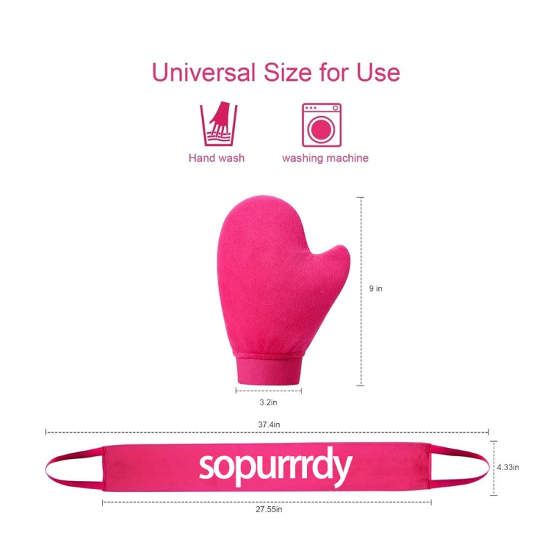 Custom Tanning Mitt Factory - Self Tanning Glove with Thumb Ultra Soft Mitt