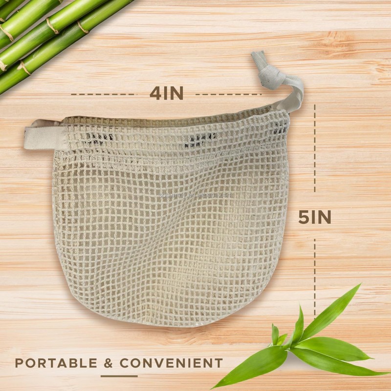 Custom Soap Pouch Manufacturer - Travel Mesh Soap Bar Loofah Shower Holder Set