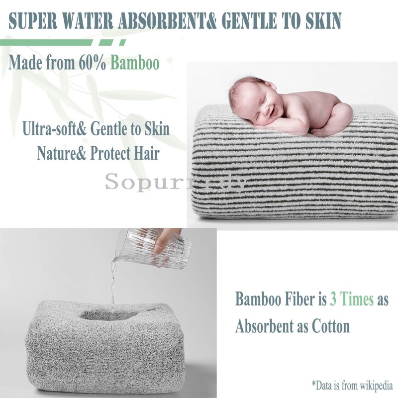 Custom Hair Towel Factory - Super Absorbent Quick Dry Rayon Hair Wrap