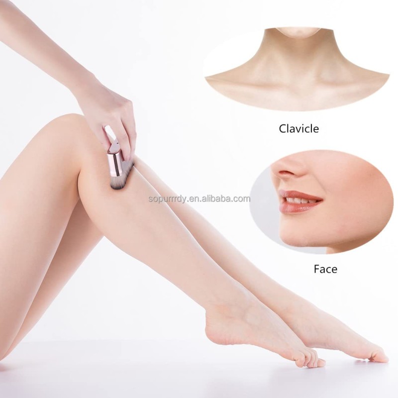 Custom Makeup Brush Manufacturer - Rectangle Face Kabuki Foundation Self Tanner Brush