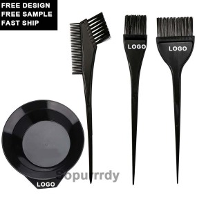 Custom Mixing Bowl Set Factory - Plastic Hair Dye Bowl with Brushes Set
