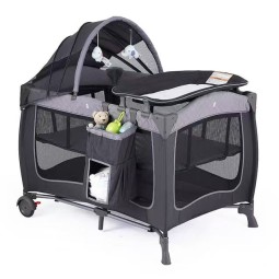 Portable Crib - 4 in 1 with Changing Table