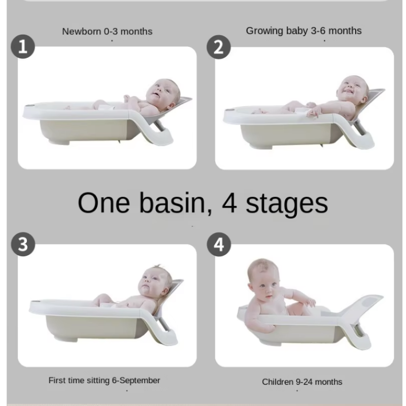Baby Bathtub - Reclining Angle Adjustable