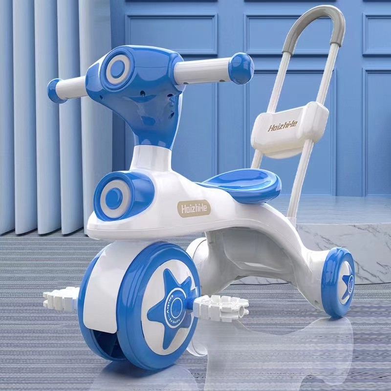 Tricycle - with Push Handle Design