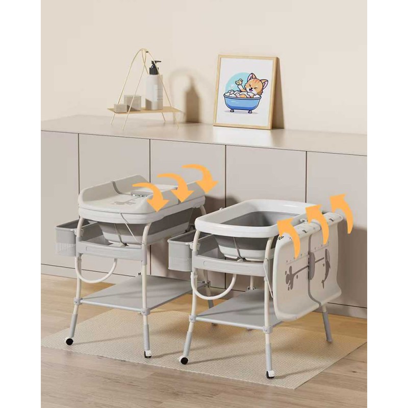 Baby Bathtub - 2 in 1 Changing Table Factory