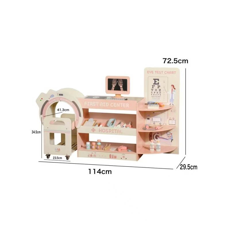 Doctor Play Set - Educational Pretend Hospital