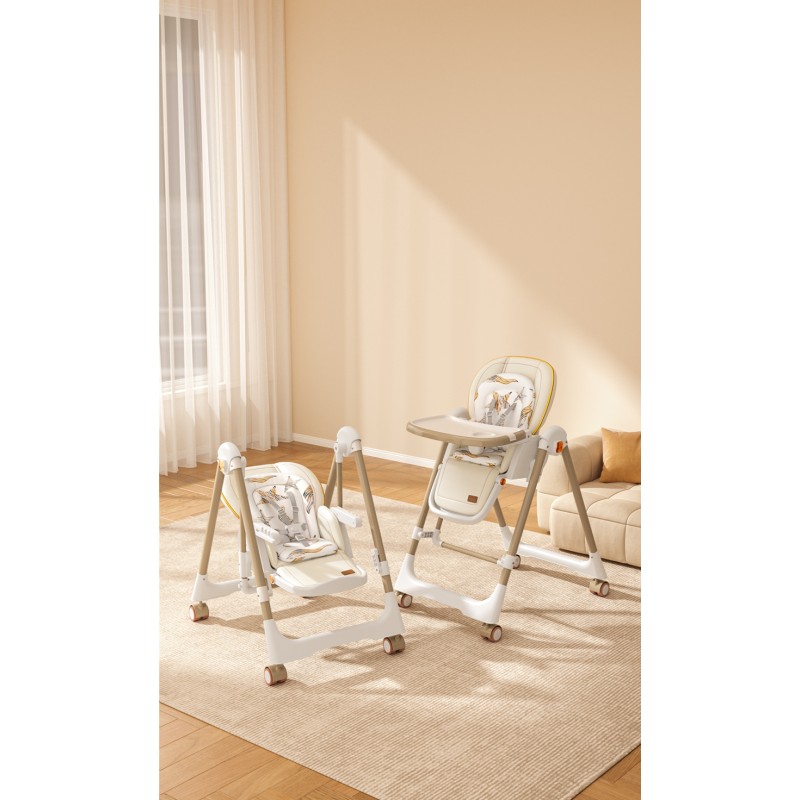 Baby High Chair - Remote Control Adjustable