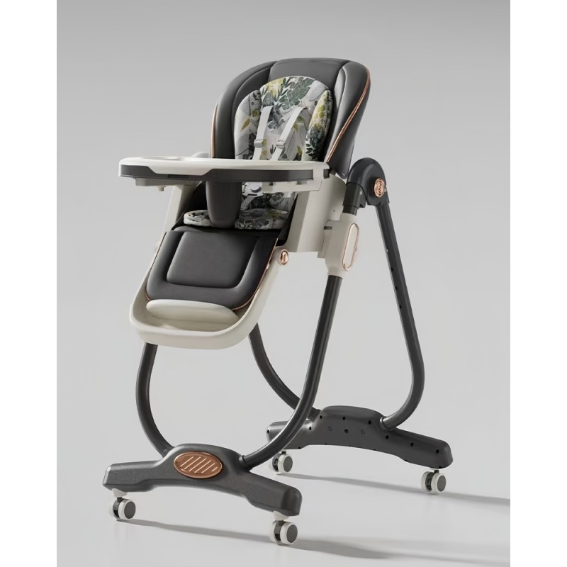 2 in 1 High Chair - Convertible Rocking Chair