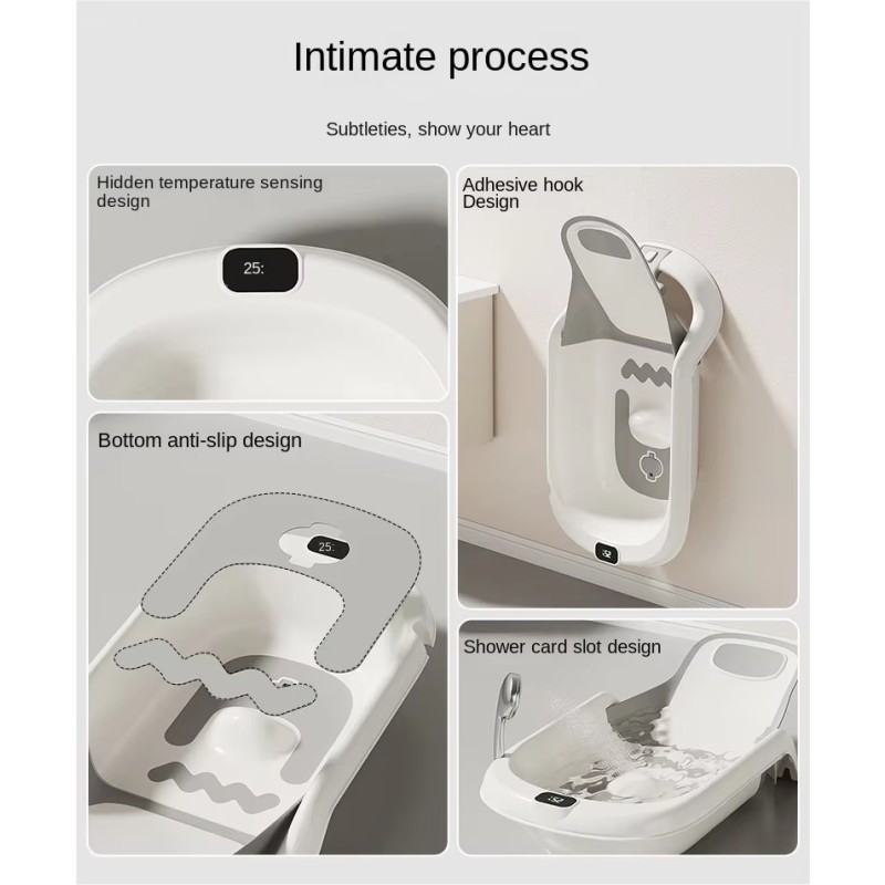 Baby Bathtub - Reclining Angle Adjustable