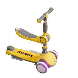 Foldable Scooter - Three Wheels Push Toy