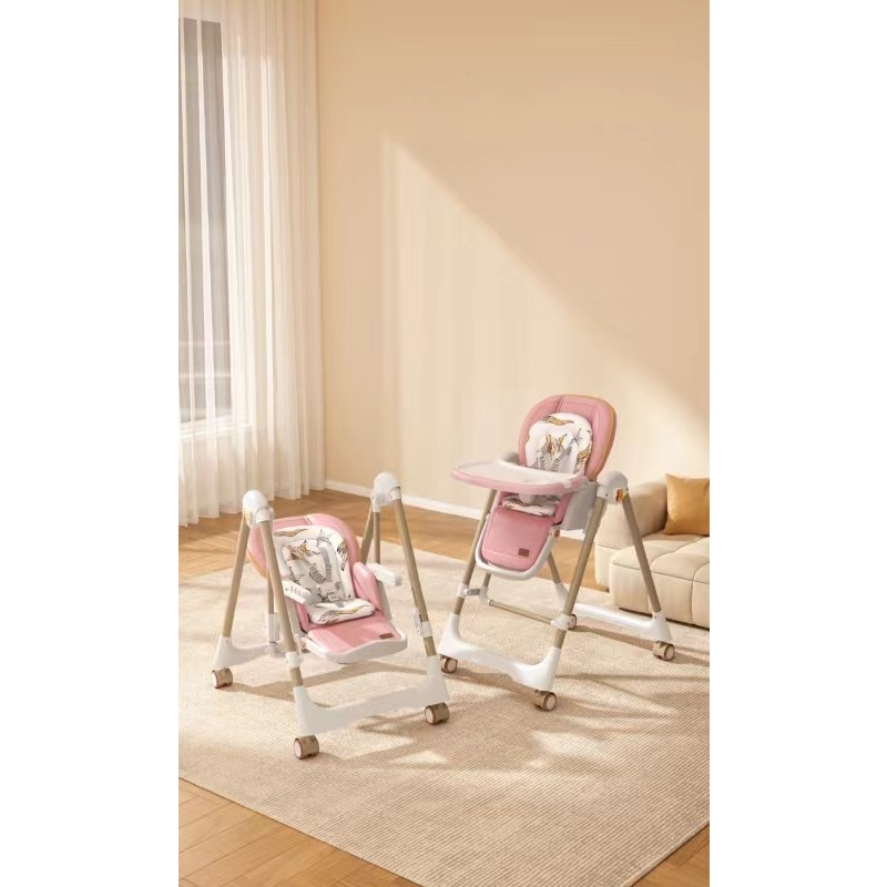 Baby High Chair - Remote Control Adjustable