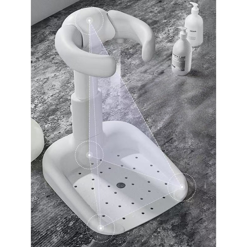 Baby Shower Support - Anti-slip Adjustable Height