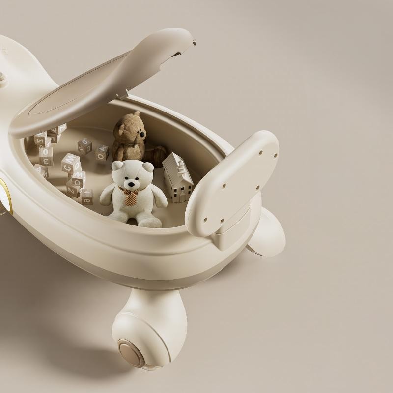 Swing Car - LED Wheels Ride-on Toy