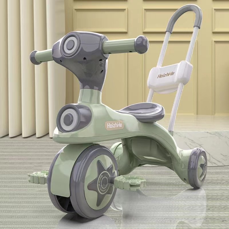 Tricycle - with Push Handle Design