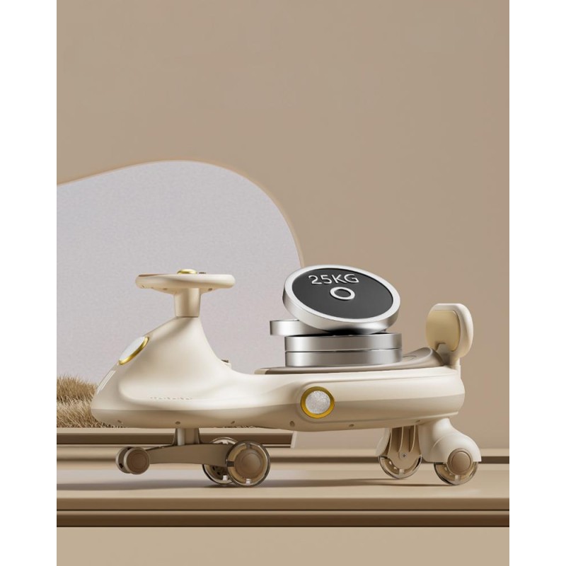 Swing Car - LED Wheels Ride-on Toy