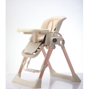 Baby Feeding Chair - Locking Wheels Cushion