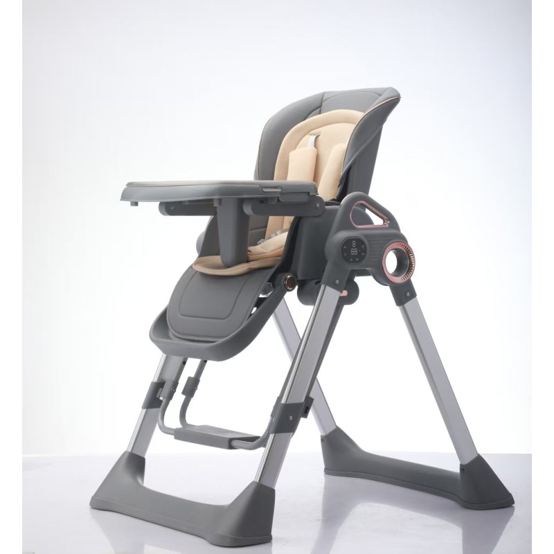 Baby Feeding Chair - Locking Wheels Cushion