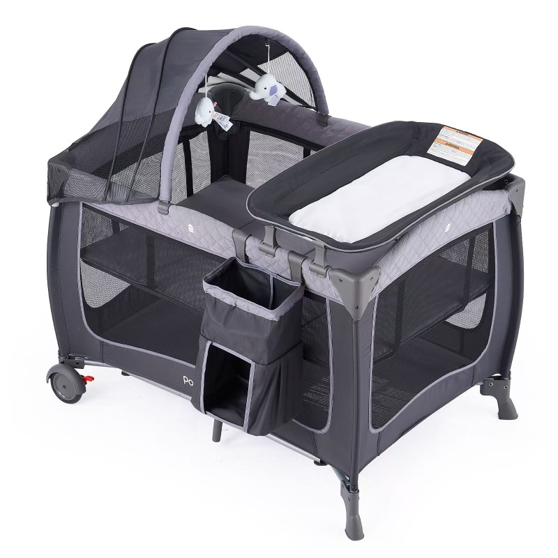 Portable Crib - 4 in 1 with Changing Table