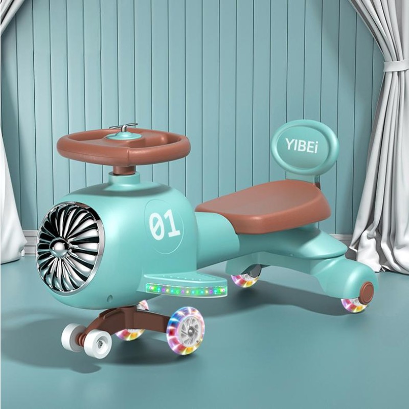 Sliding Luggage Car - 4 Wheel Suitcase Shape