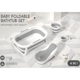 4 in 1 Bathtub Set - Compact Folding Design