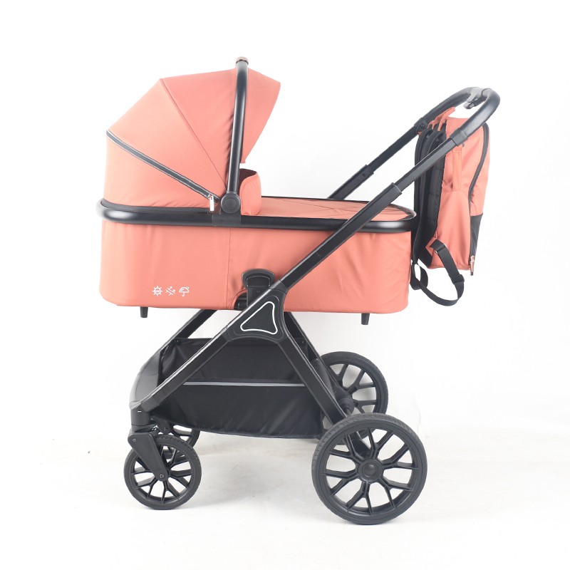 Twin Stroller - Peek-a-boo Window Storage