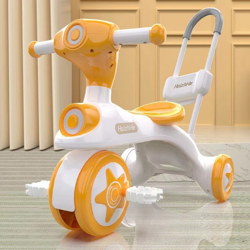 Tricycle - with Push Handle Design